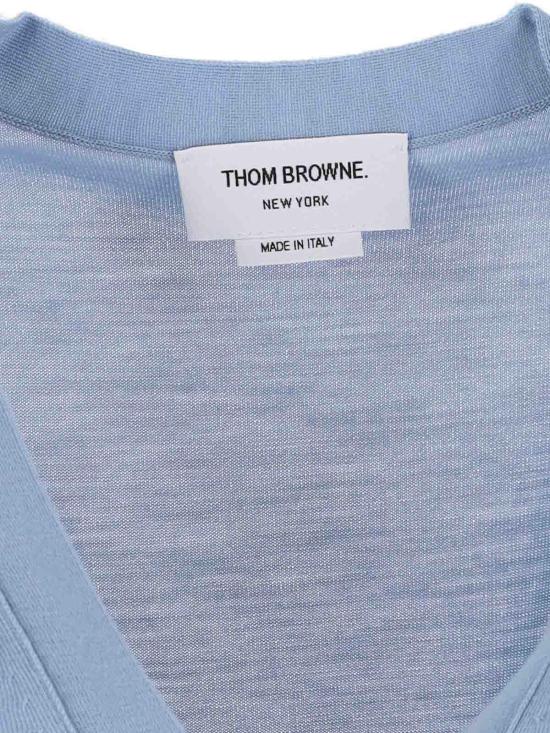  톰브라운 가디건 FKC334AY1014482 Blue - THOM BROWNE