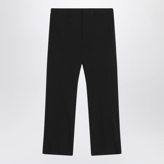 25FW 프라다 스트레이트 팬츠 SPH25211QL Black