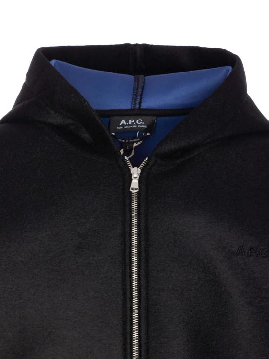 25FW 아페쎄 긴팔 티셔츠 PSAFU M27993 LZZ Black - A.P.C.