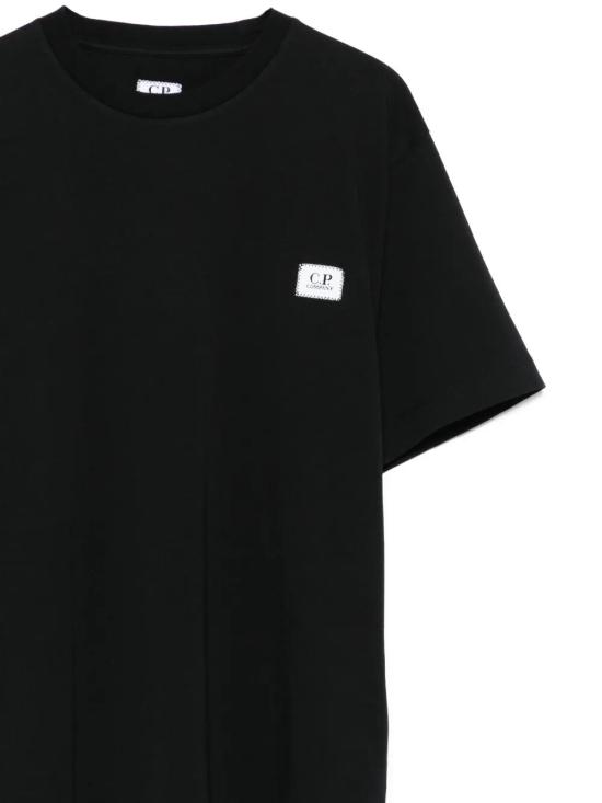 25FW [키즈] 씨피 컴퍼니 티셔츠 CUM00S LAA17 60100 NERO - C.P. COMPANY