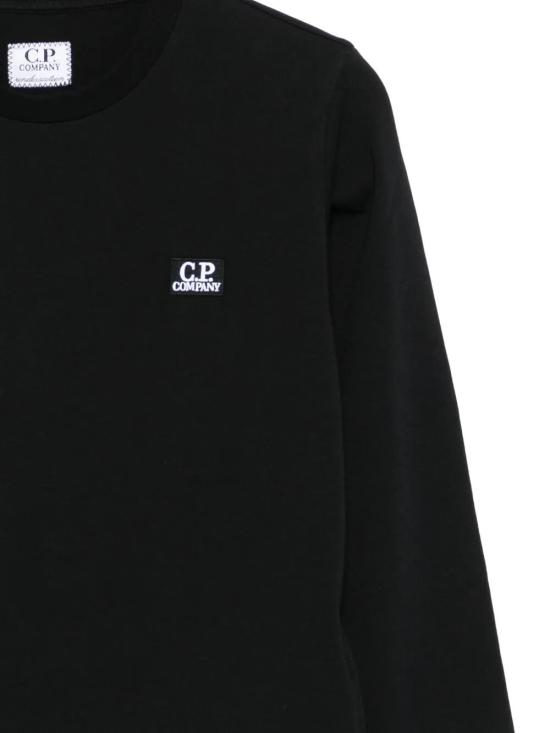 25FW [키즈] 씨피 컴퍼니 티셔츠 CQO000 LAA17 60100 NERO - C.P. COMPANY