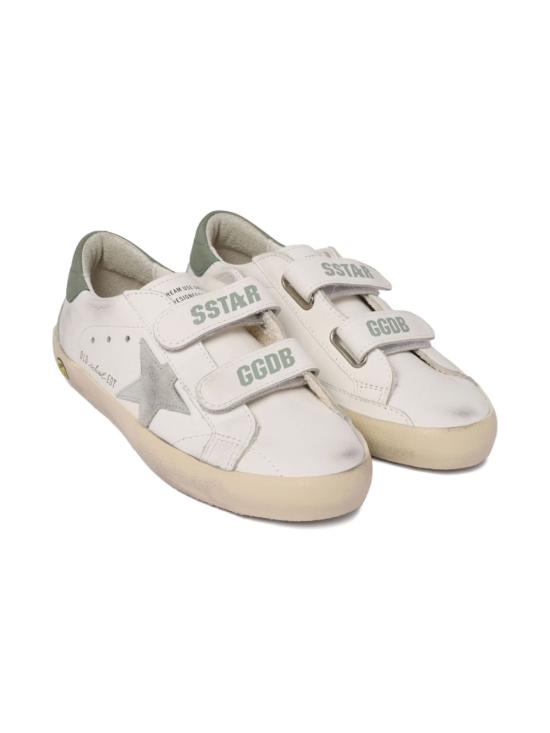 25SS [키즈] 골든구스 슈즈 GYF00177 F00676010802 White ice green - GOLDEN GOOSE