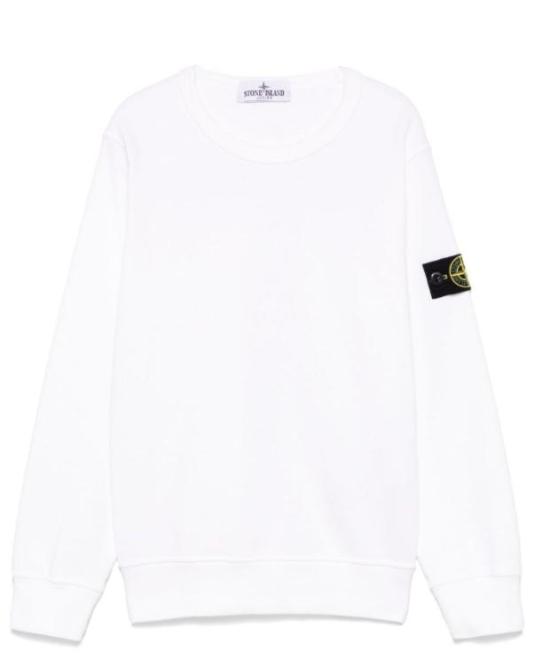 25SS [키즈] 스톤 아일랜드 트레이닝 상의 K1S166100011 S0040V0001 White - STONE ISLAND