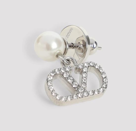 25FW 발렌티노 가라바니 이어링 7W2J0X81 HJYR4S Palladium - VALENTINO GARAVANI