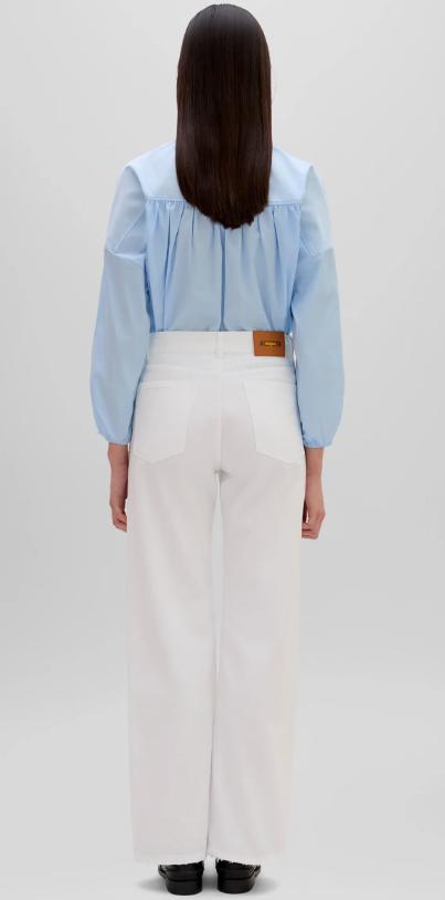 25SS 아스페시 스트레이트 팬츠 0185 L05410072 White - ASPESI