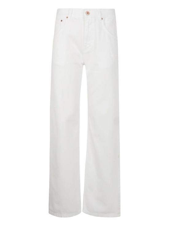 25SS 아스페시 스트레이트 팬츠 0185 L05410072 White - ASPESI