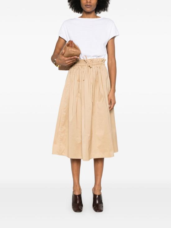 25SS 파비아나 필리피 숏 원피스 ABD275F626L374 VR1 Bianco ottico sabbia - FABIANA FILIPPI