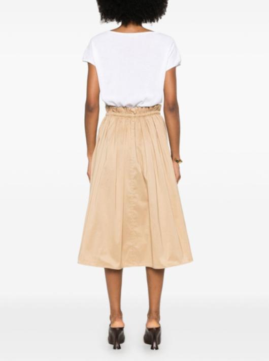 25SS 파비아나 필리피 숏 원피스 ABD275F626L374 VR1 Bianco ottico sabbia - FABIANA FILIPPI