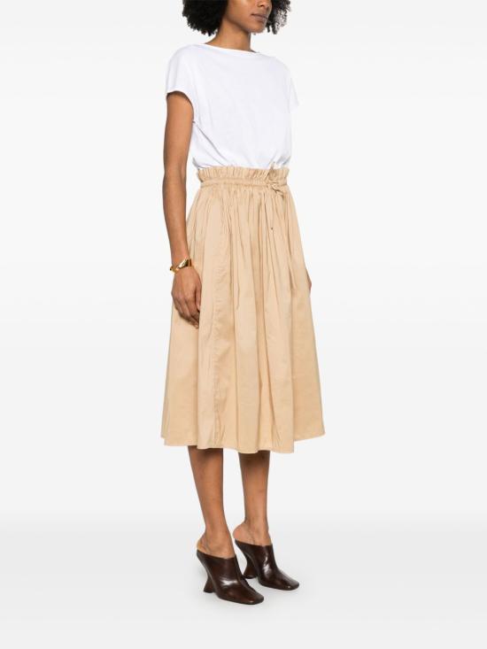 25SS 파비아나 필리피 숏 원피스 ABD275F626L374 VR1 Bianco ottico sabbia - FABIANA FILIPPI