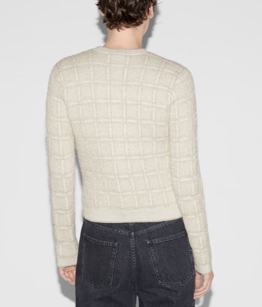 25SS 구찌 가디건 805754 XKEDI9237 White - GUCCI