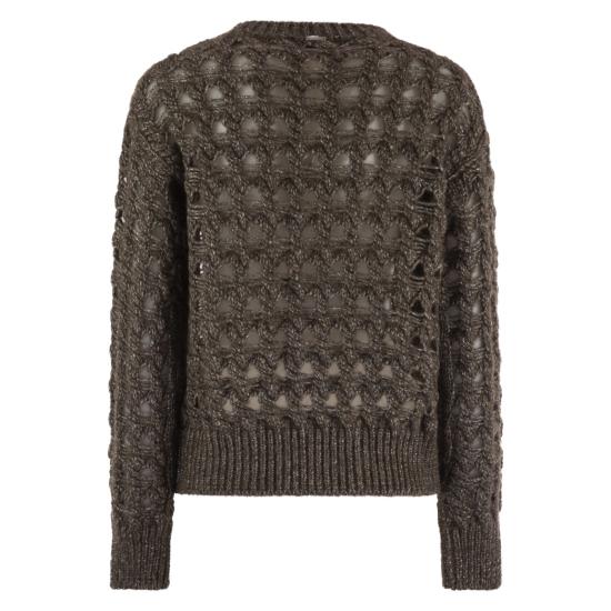 25FW 에르노 스웨터 MG00032DR BROWN - HERNO