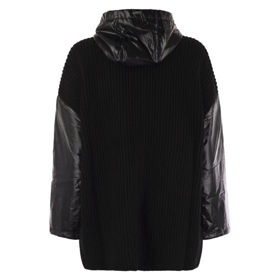 25FW 에르노 숏패딩 MC00036DR BLACK - HERNO