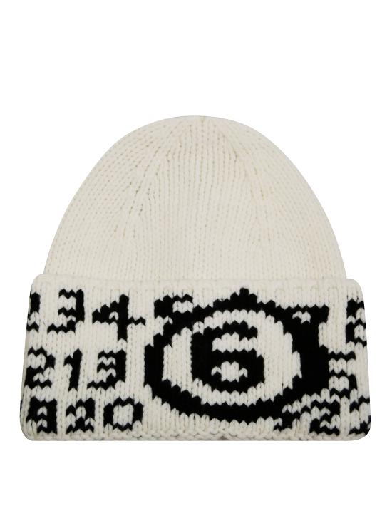 25FW [키즈] MM6 메종마르지엘라 모자 M60915 MM06M M6101 BIANCO