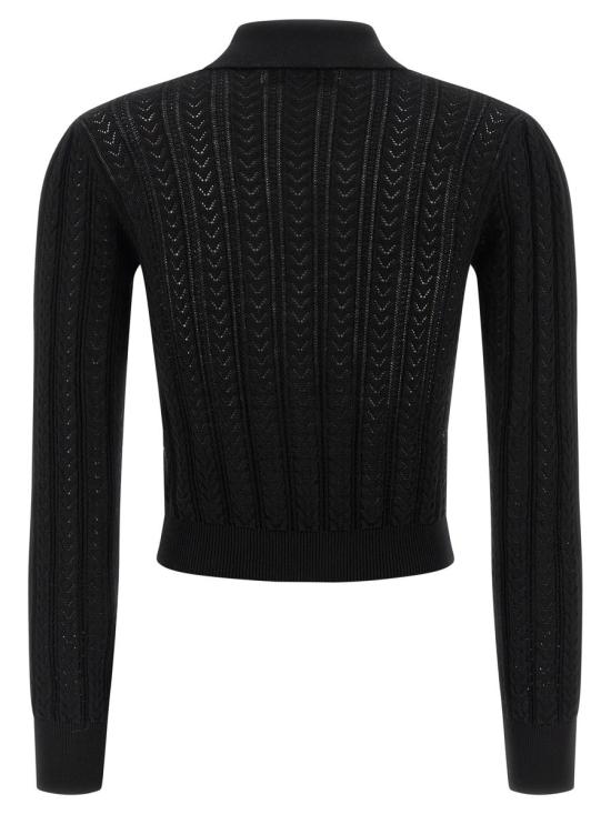 25FW 알레산드라리치 가디건 FABX4169K46010056 Black - ALESSANDRA RICH