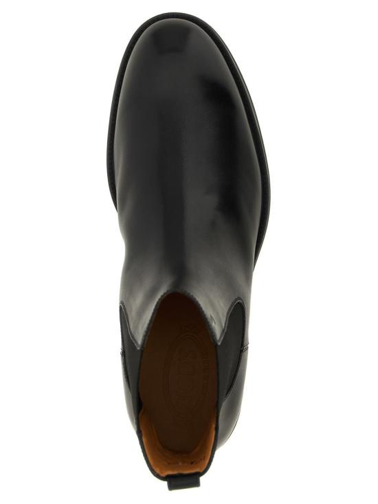 25FW 토즈 레더 앵클 부츠 XXM75L00P20D90B999 Black - TODS