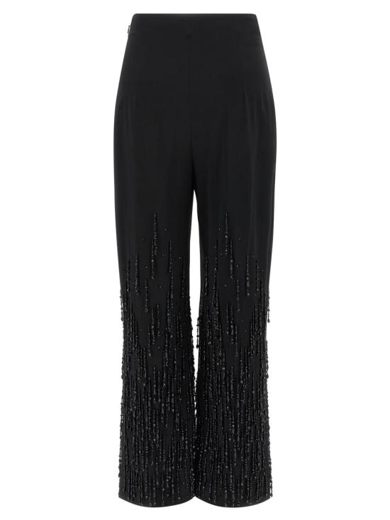 25FW 알베르타 페레티 스트레이트 팬츠 A031066390555 Black - ALBERTA FERRETTI