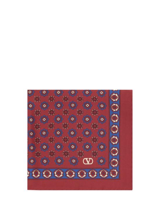 25FW 발렌티노 가라바니 머플러/스카프 6Y2EK007RME RDM BORDEAUXBLUETTEBEIGE - VALENTINO GARAVANI