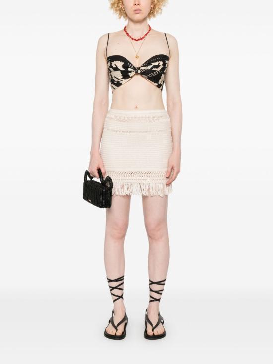 25SS 이자벨마랑 숏 스커트 25PJU0327FA C1L09E23EC Beige - ISABEL MARANT