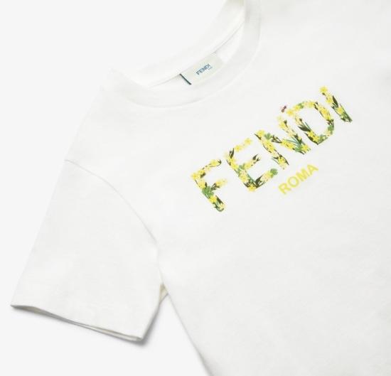 25SS [키즈] 펜디 티셔츠 JFI375 7AJF1SP9 - FENDI