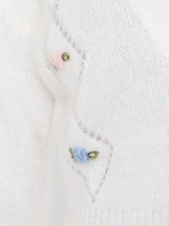 25FW 알레산드라리치 가디건 FABX4183K46039001 WHITE - ALESSANDRA RICH