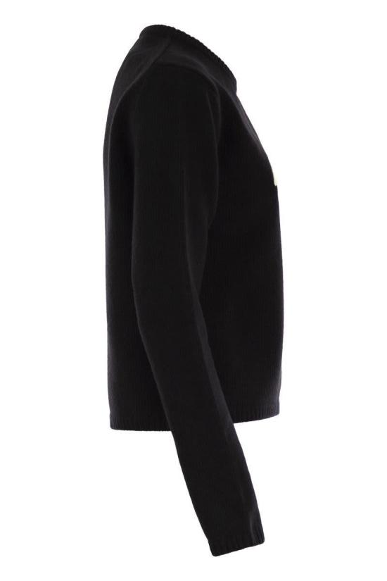 25FW 몽클레어 스웨터 K20939C00004M4281 999 Black - MONCLER