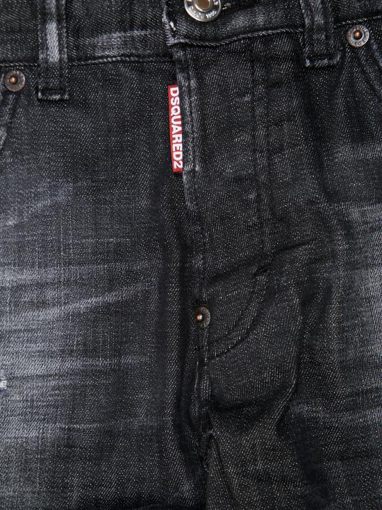 25FW [키즈] 디스퀘어드2 진 DQ0236 D0AEQ NERO - DSQUARED2