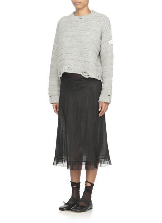 25FW MM6 메종마르지엘라 스웨터 S52HL0031M13040857M GREY - MM6 MAISON MARGIELA