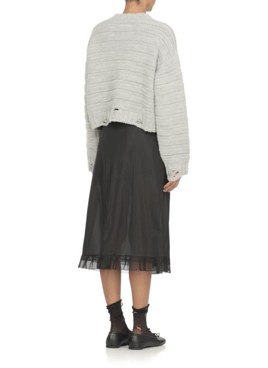 25FW MM6 메종마르지엘라 스웨터 S52HL0031M13040857M GREY - MM6 MAISON MARGIELA