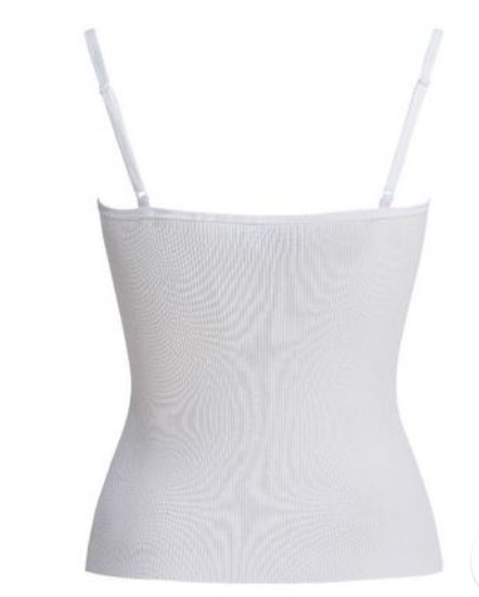 25FW 셀프 포트레이트 민소매 티셔츠 042T W WHITE - SELF PORTRAIT