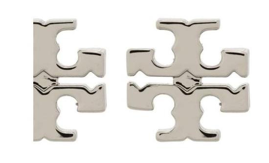 25FW 토리버치 이어링 17843 022 Silver - TORY BURCH