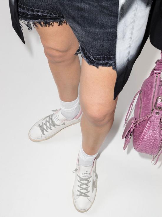 25FW 골든구스 스니커즈 GWF00102 F00256910914 White ice pink - GOLDEN GOOSE