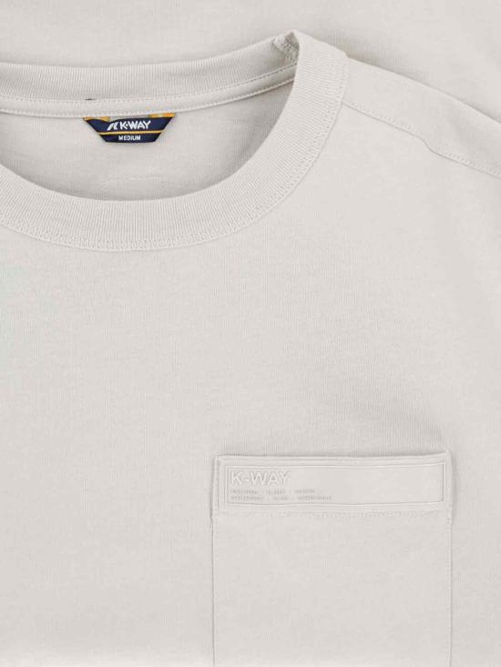 25SS 까웨 반팔 티셔츠 K2135HW 634 Beige - K-WAY