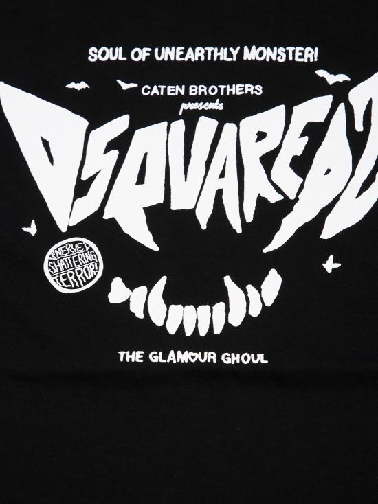 25FW [키즈] 디스퀘어드2 티셔츠 DQ2981 D004G DQ900 NERO - DSQUARED2