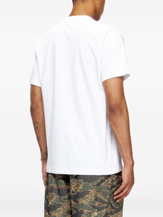 25FW 디젤 반팔 티셔츠 A19571 0PLAT100 - DIESEL