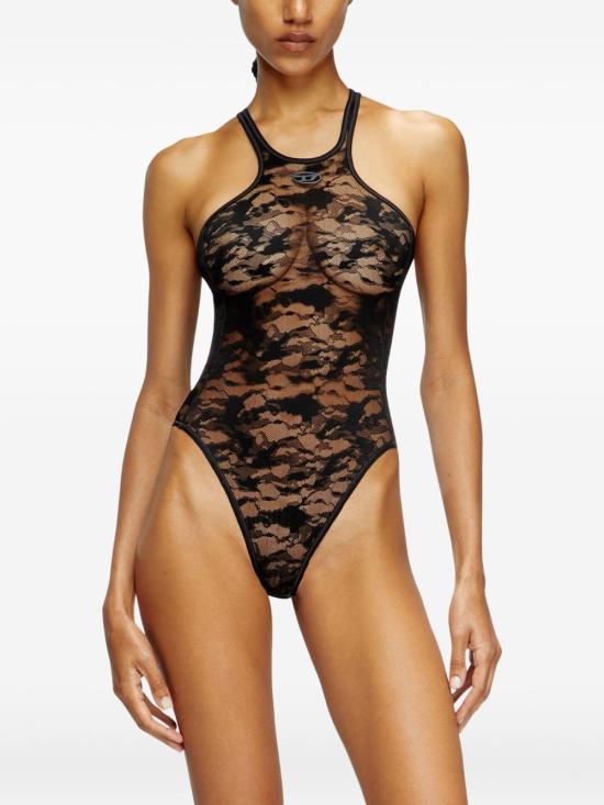 25FW 디젤 바디수트 티셔츠 A19203 0DRAK900 - DIESEL