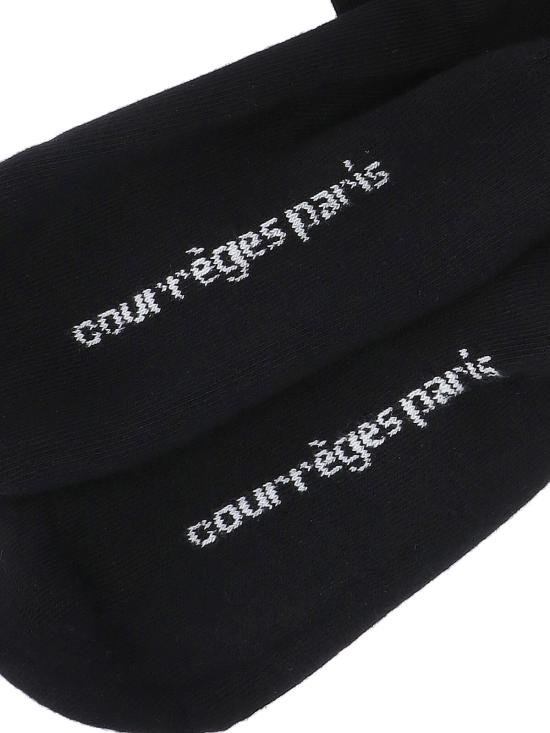 25SS 쿠레쥬 양말 VESMCL024FI0042 9902 Black - COURREGES
