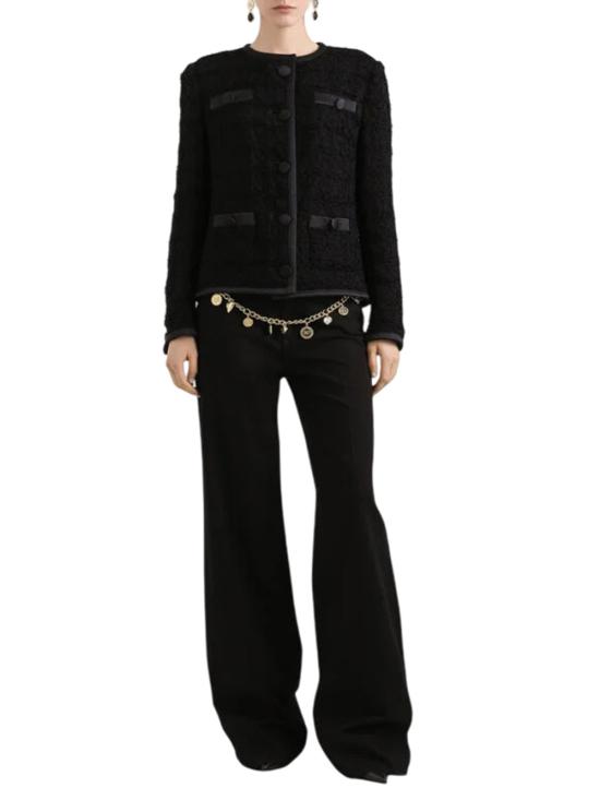 25FW 돌체앤가바나 스트레이트 팬츠 FTC79DG8NC2 S9001 VARIANTE ABBINATA - DOLCE & GABBANA