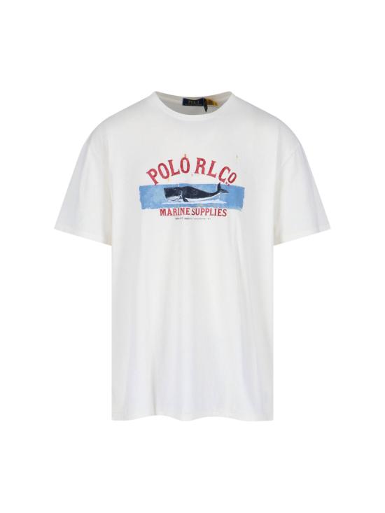 25SS 폴로 랄프로렌 반팔 티셔츠 710 965007 001 White