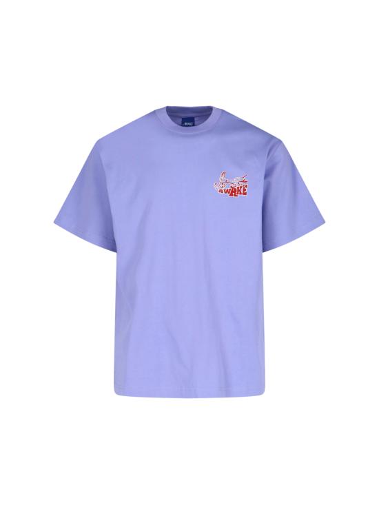 25SS 어웨이크 NY 반팔 티셔츠 AWK SP25 TS003 PERIWINKLE Violet