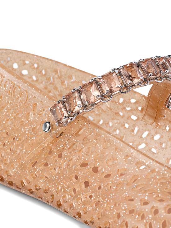 25FW 지미추 플랫 슈즈 THE JELLY NTX LIGHT TOFFEE - JIMMY CHOO