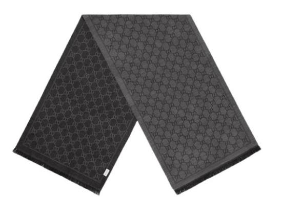 24FW 구찌 머플러/스카프 133483 3G2001160 Anthracite black - GUCCI