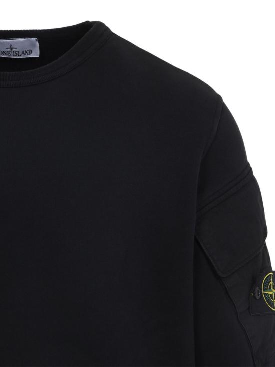 25FW 스톤 아일랜드 스웨터 K2S156100008 S0A20V0029 Black - STONE ISLAND