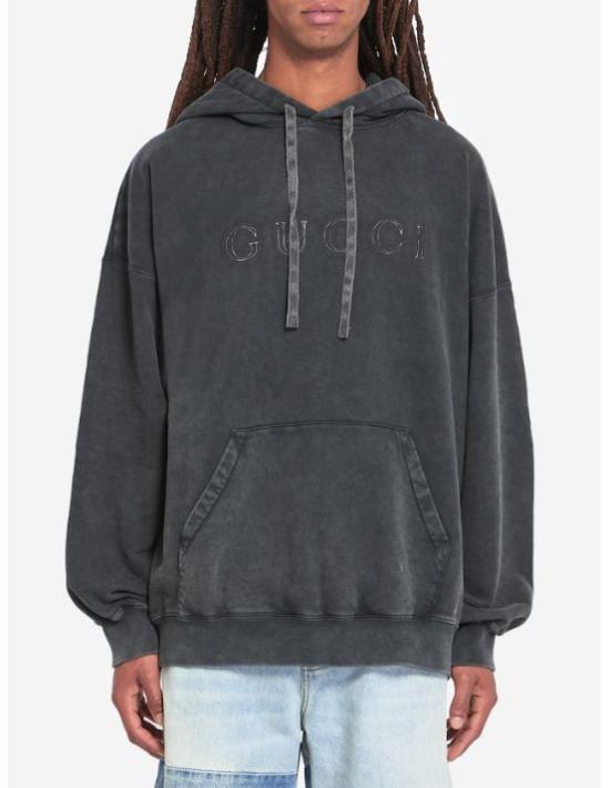 25FW 구찌 더블 코튼 저지 스웨트셔츠 795470 XJHD31000 - GUCCI