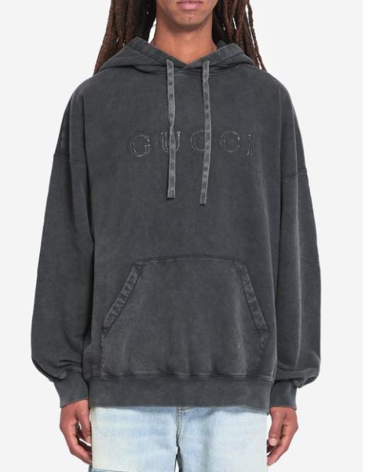 25FW 구찌 더블 코튼 저지 스웨트셔츠 795470 XJHD31000 - GUCCI