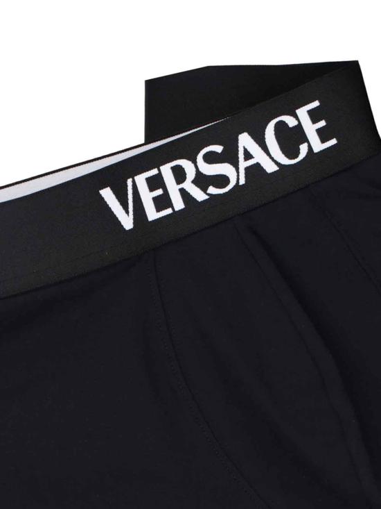 25FW 베르사체 팬티 1020989 1A14783 1B000 Black - VERSACE