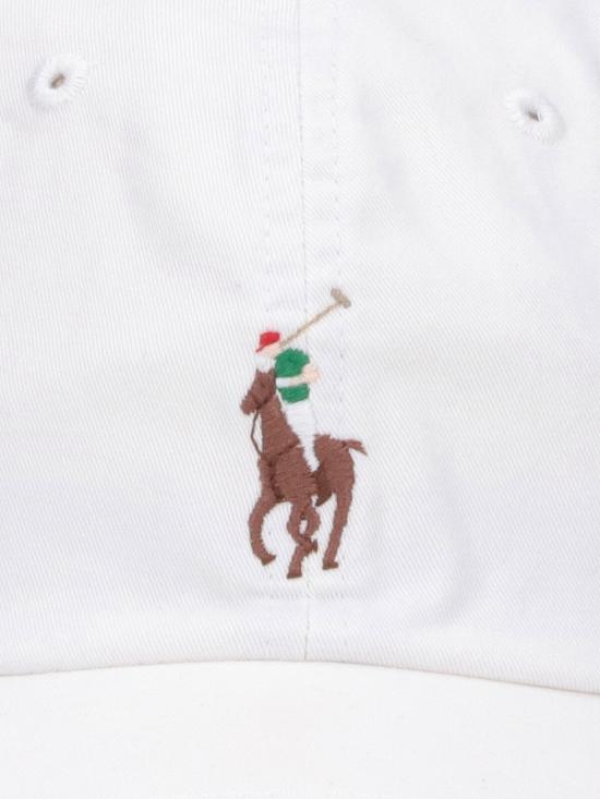 24FW 폴로 랄프로렌 볼캡 211 954881 002 White - POLO RALPH LAUREN
