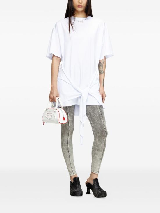 25FW 디젤 D-Elvor 이보르 티셔츠 드레스  A19232 0NIAX100 - DIESEL