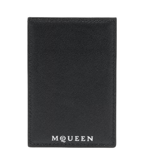 25FW 알렉산더 맥퀸 카드지갑 836140 1AAVB1064 Black - ALEXANDER MCQUEEN