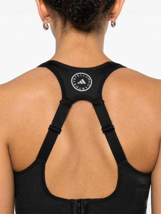 25FW 아디다스 바이 스텔라매카트니 바디수트 티셔츠 JD8407 BLACK - ADIDAS BY STELLA MCCARTNEY