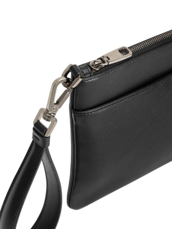 25FW 돌체앤가바나 레더 토일레트리 클러치  BP3294 AV95680999 Black - DOLCE & GABBANA